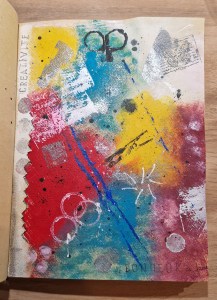 Peinture intuitive - exposition Blois - cadeau - fait main