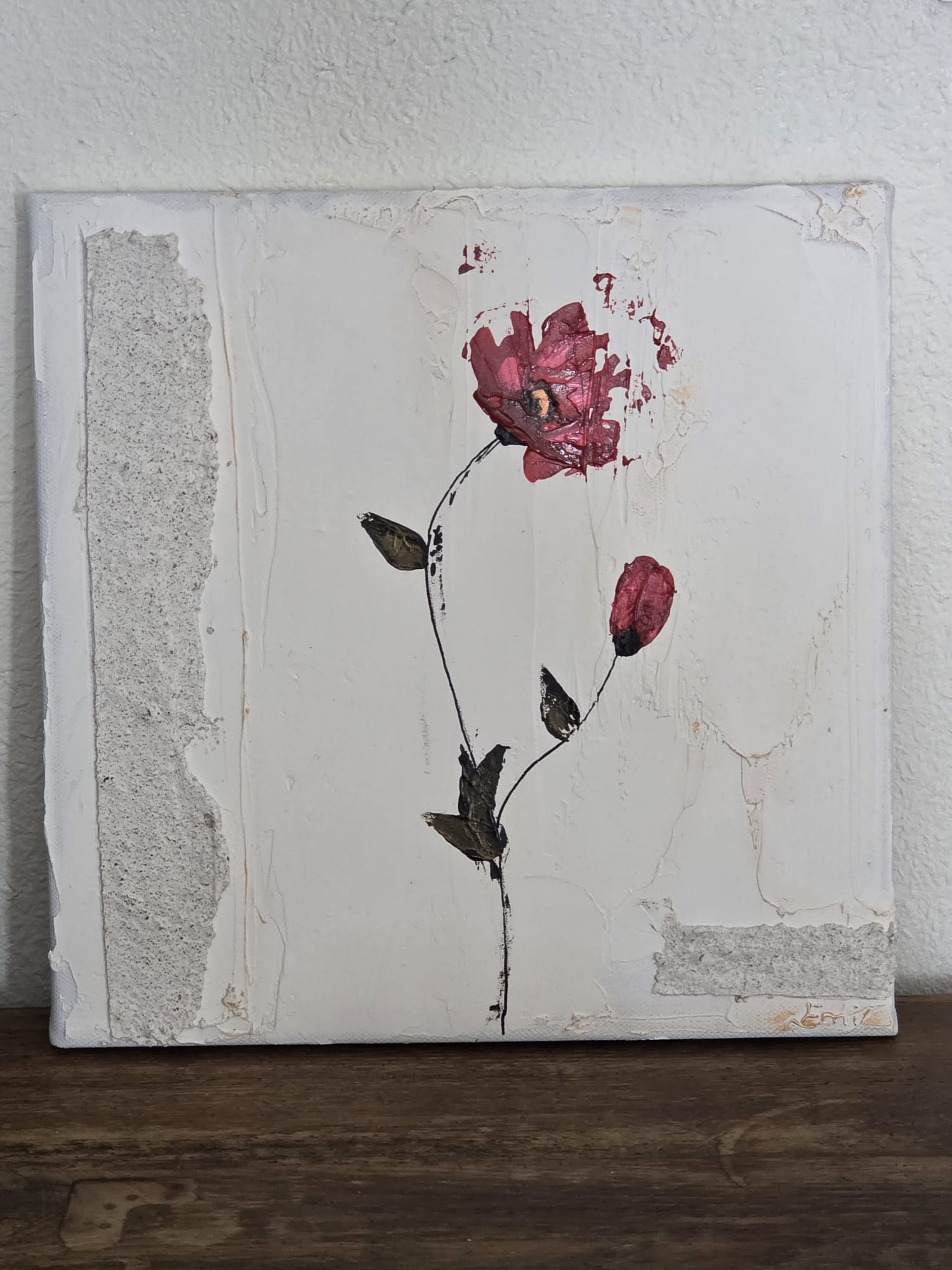 oeuvre peinte à la main - artiste Blois
