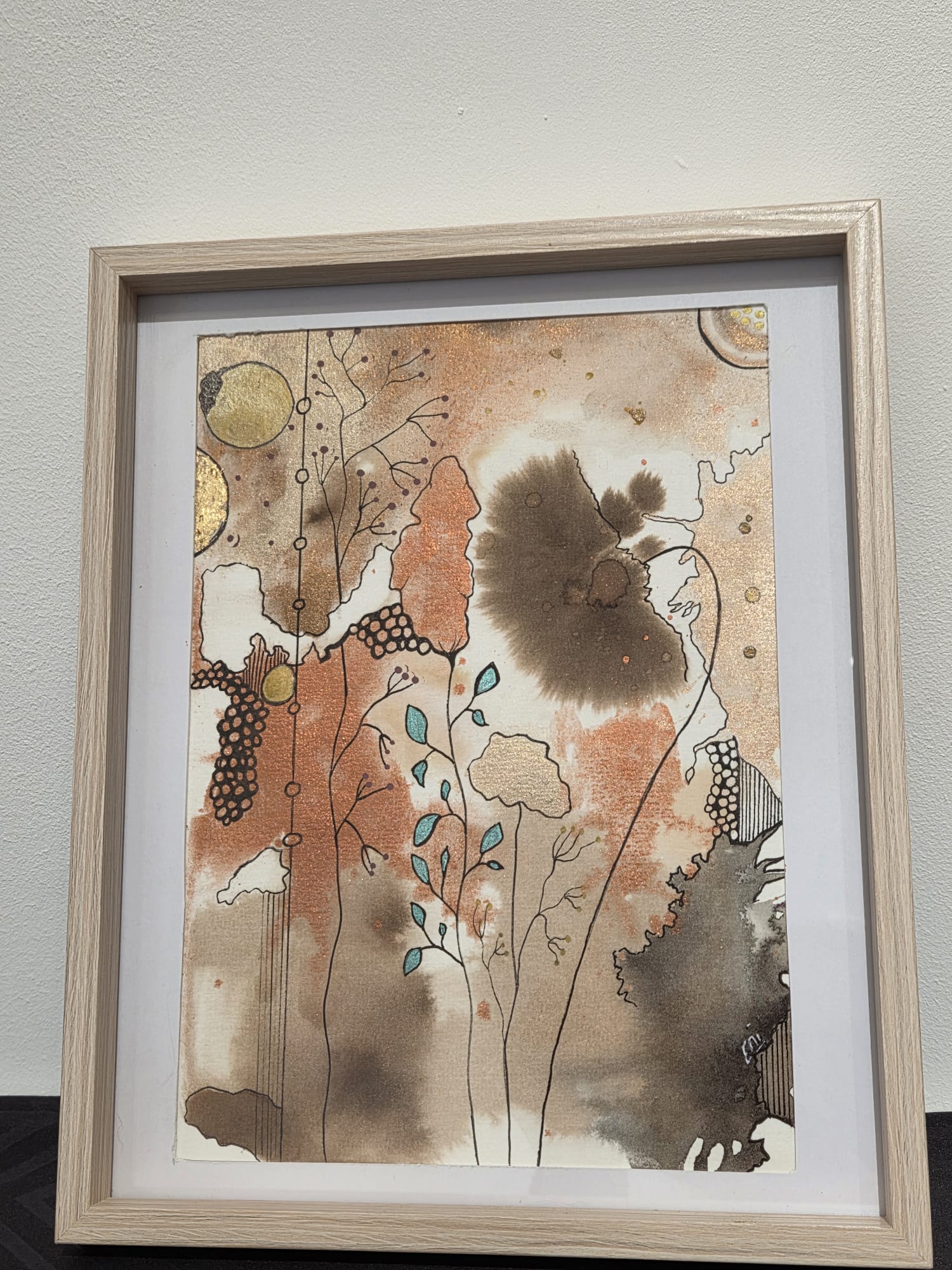 oeuvre peinte à la main - artiste Blois