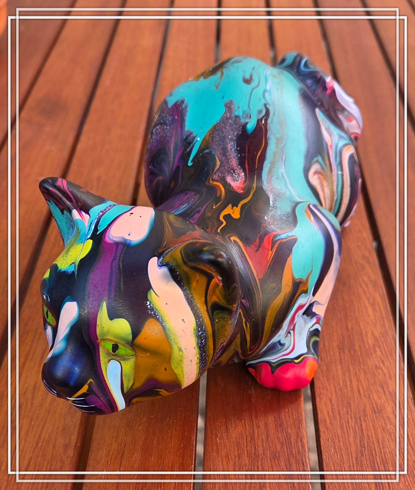 oeuvre peinte à la main - artiste Blois